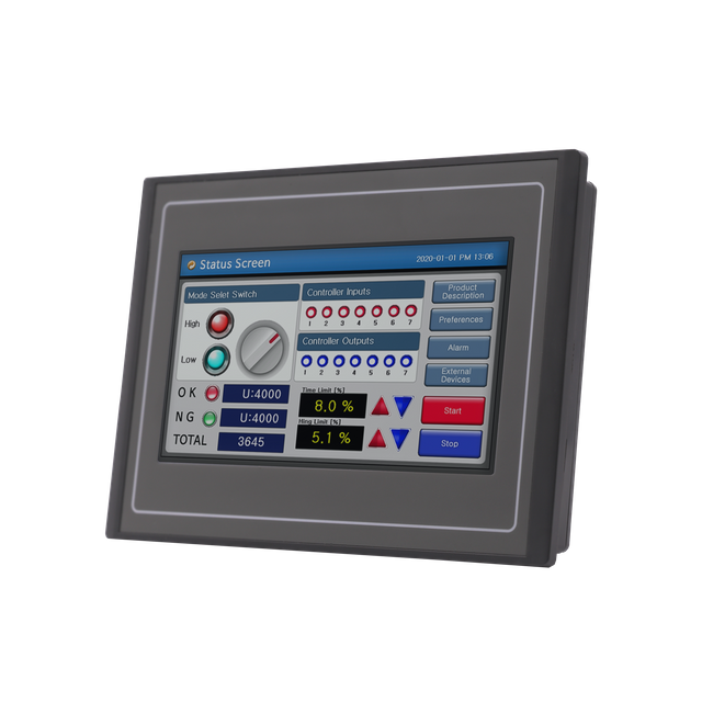 Panel táctil TFT de la serie HMI 30