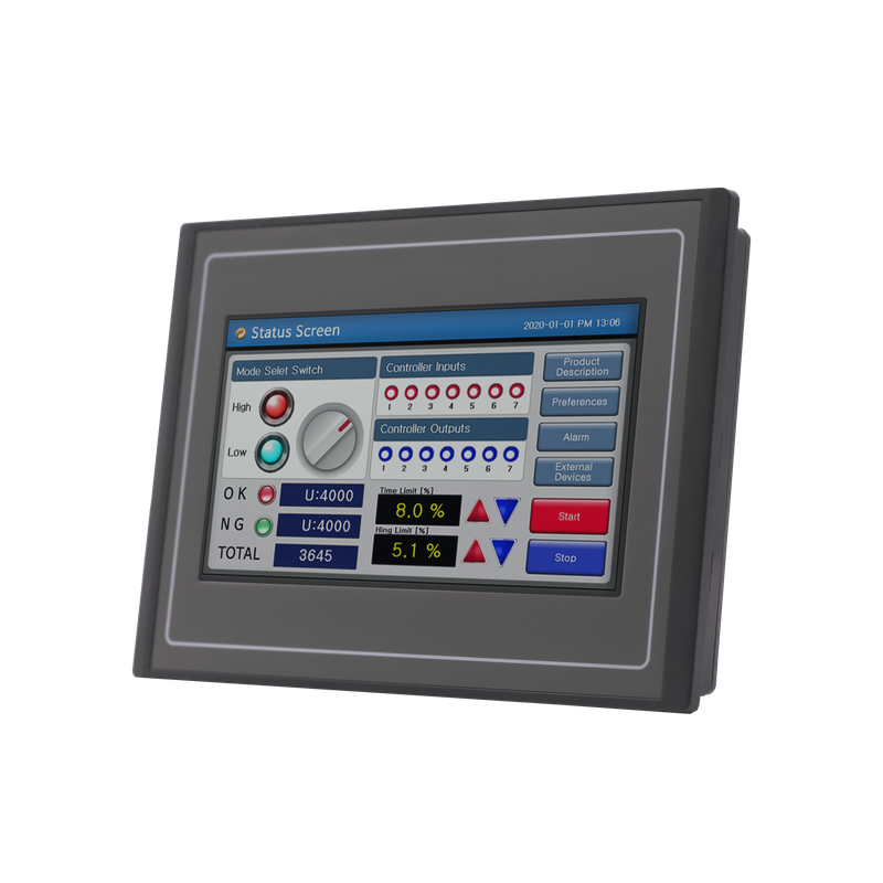 Panel táctil TFT de la serie HMI 30