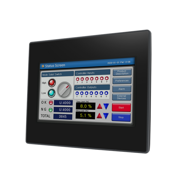 Panel táctil TFT de la serie HMI 60